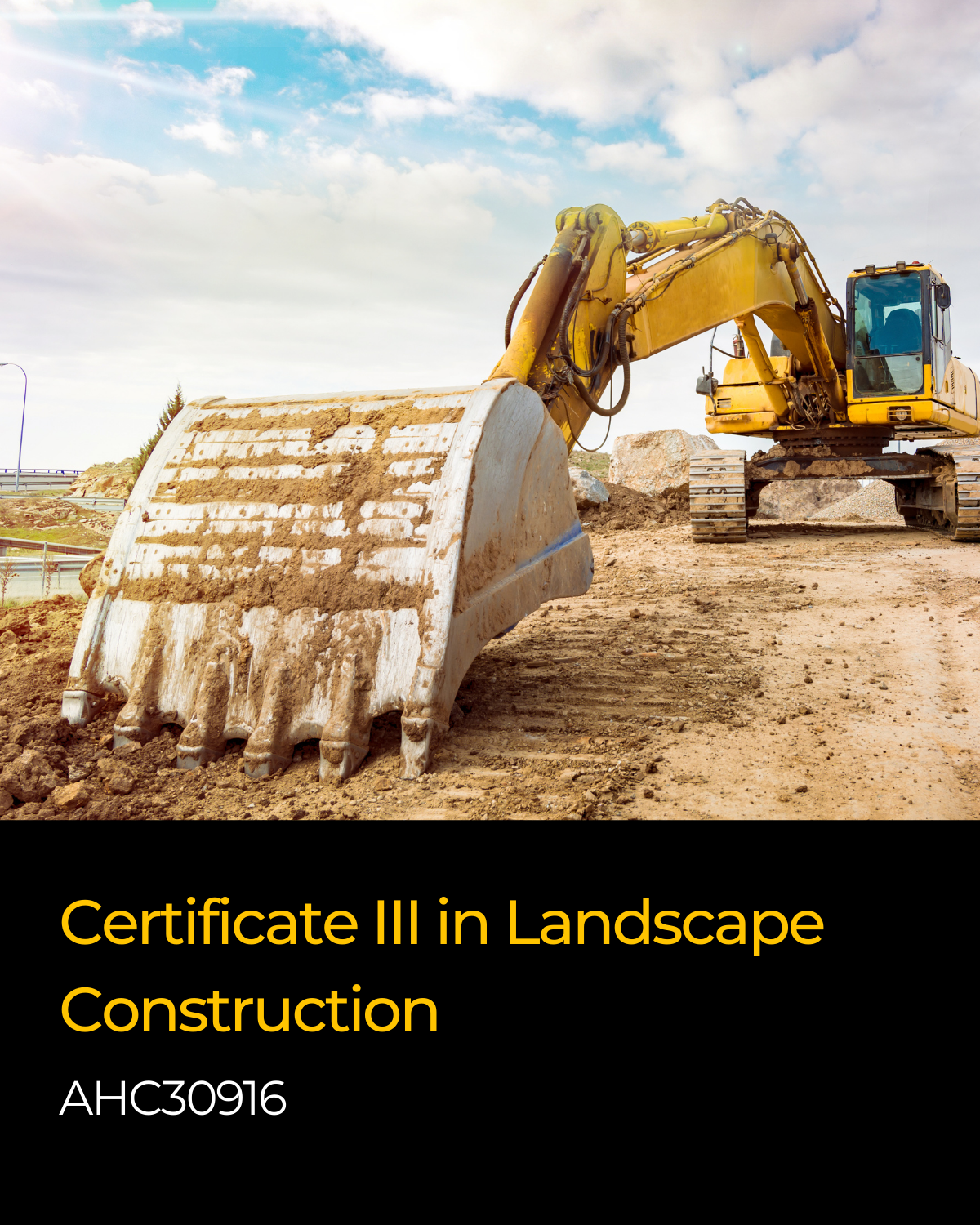 Certificate III in Landscape Construction