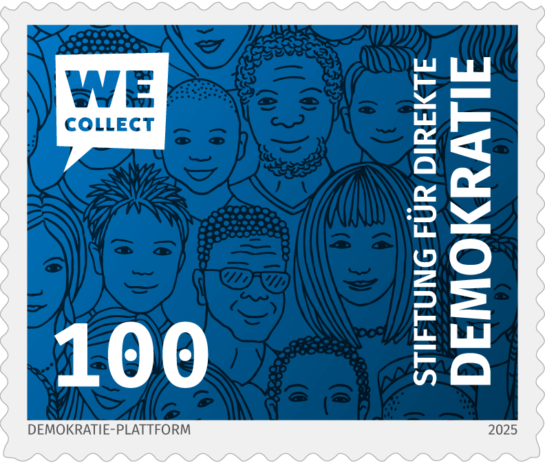 Bild der WeCollect-Briefmarke