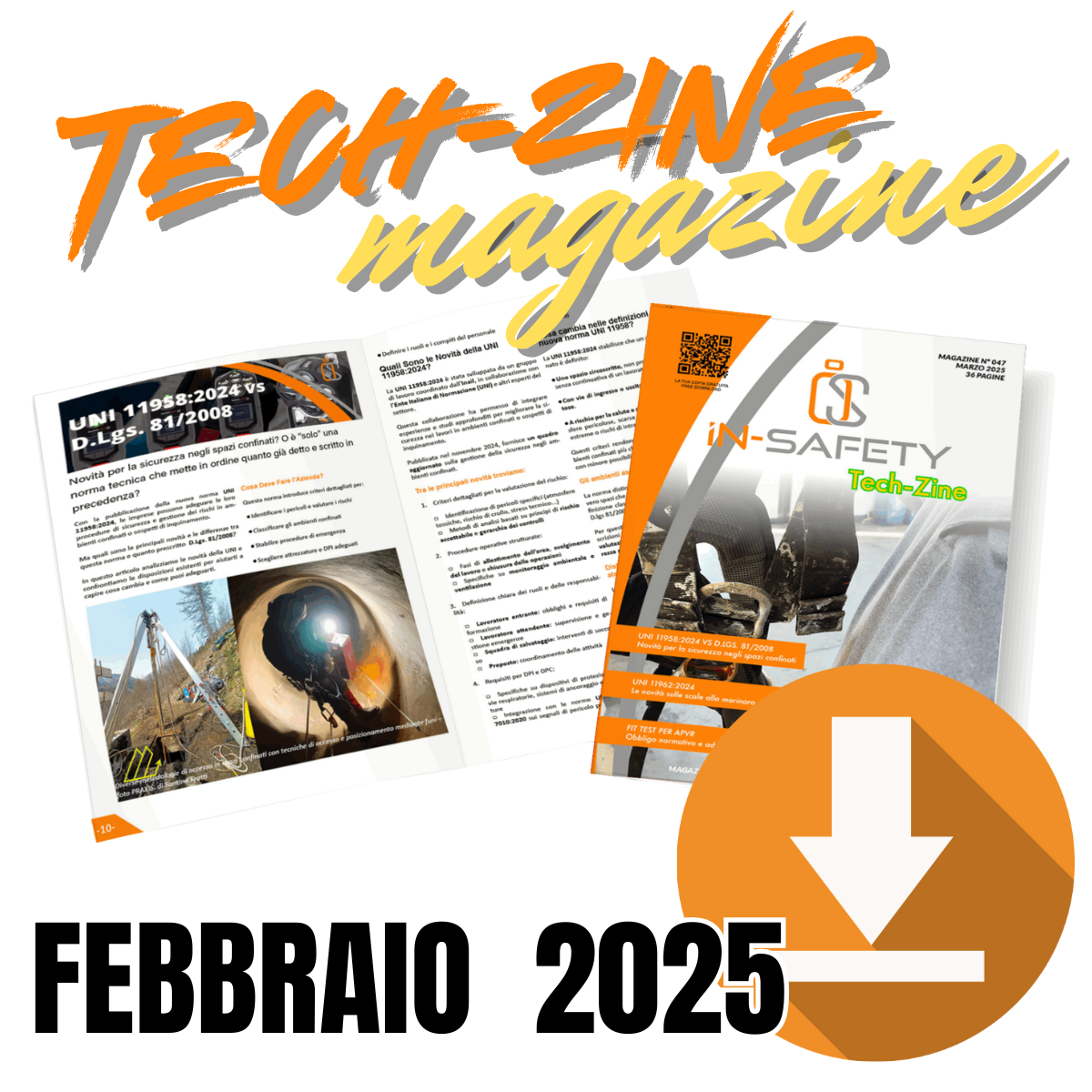TECH-ZINE MAGAZINE FEBBRAIO 2025 DOWNLOAD GRATUITO