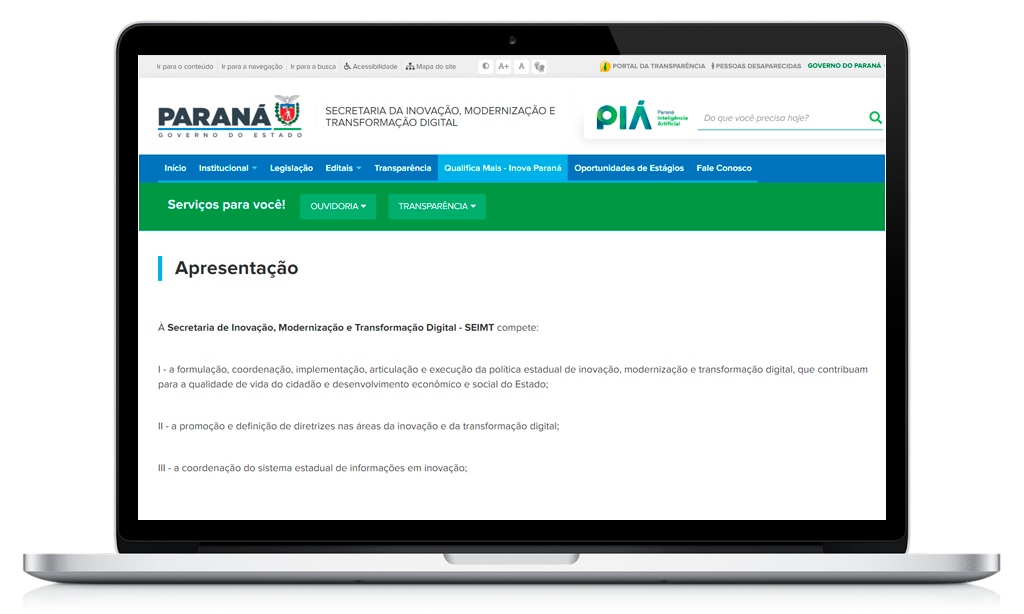 Plataforma da DIO