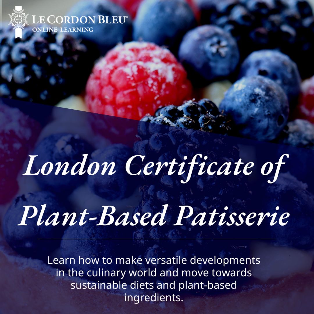 Certificate of Plant-Based Patisserie