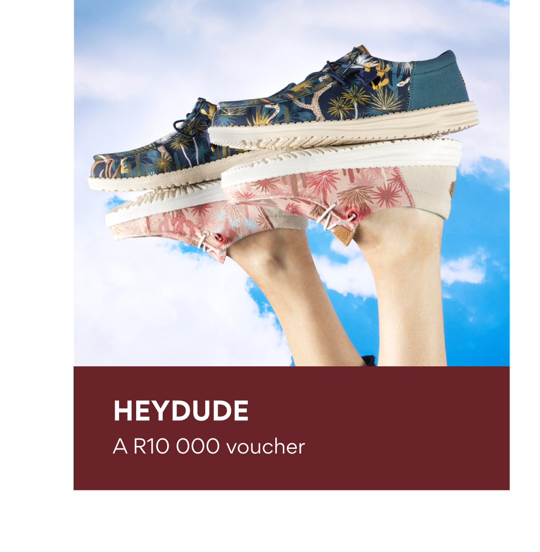 HEYDUDE: A R10 000 voucher