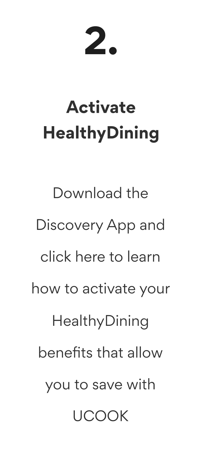 Activate HealthyDining