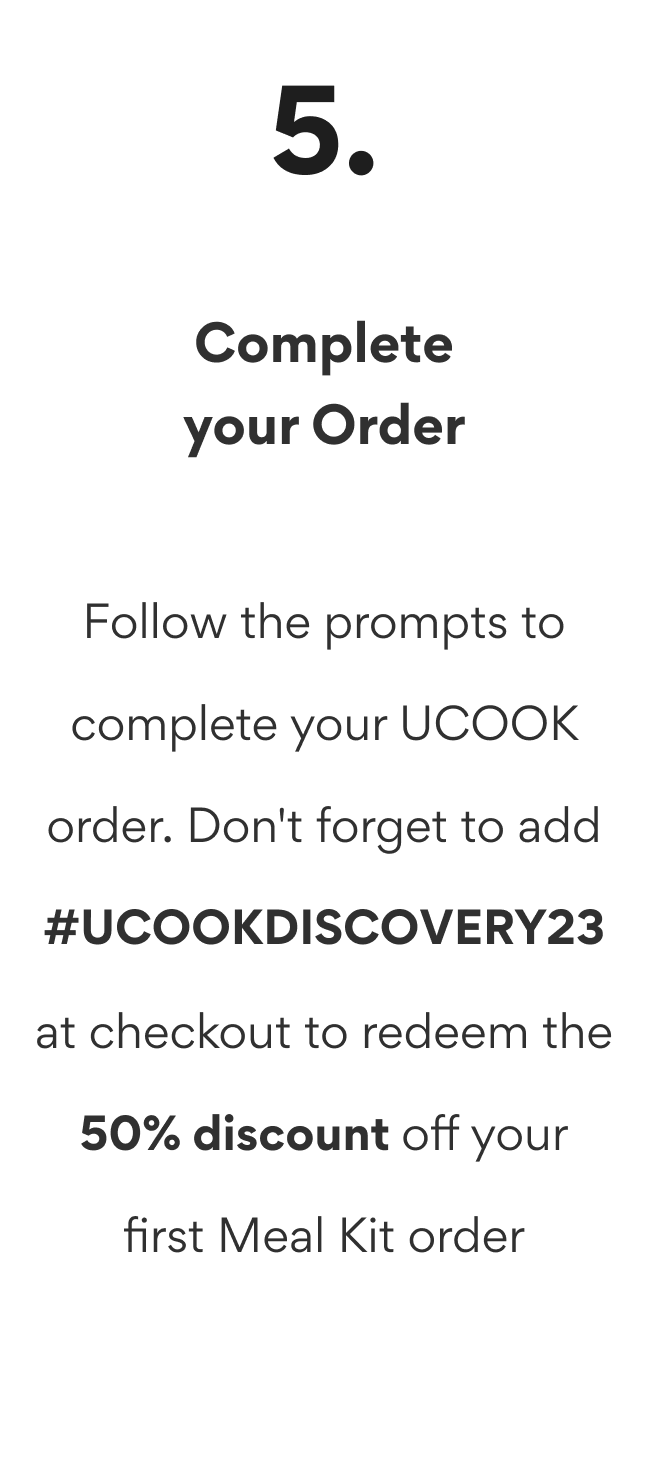 Complete your Order