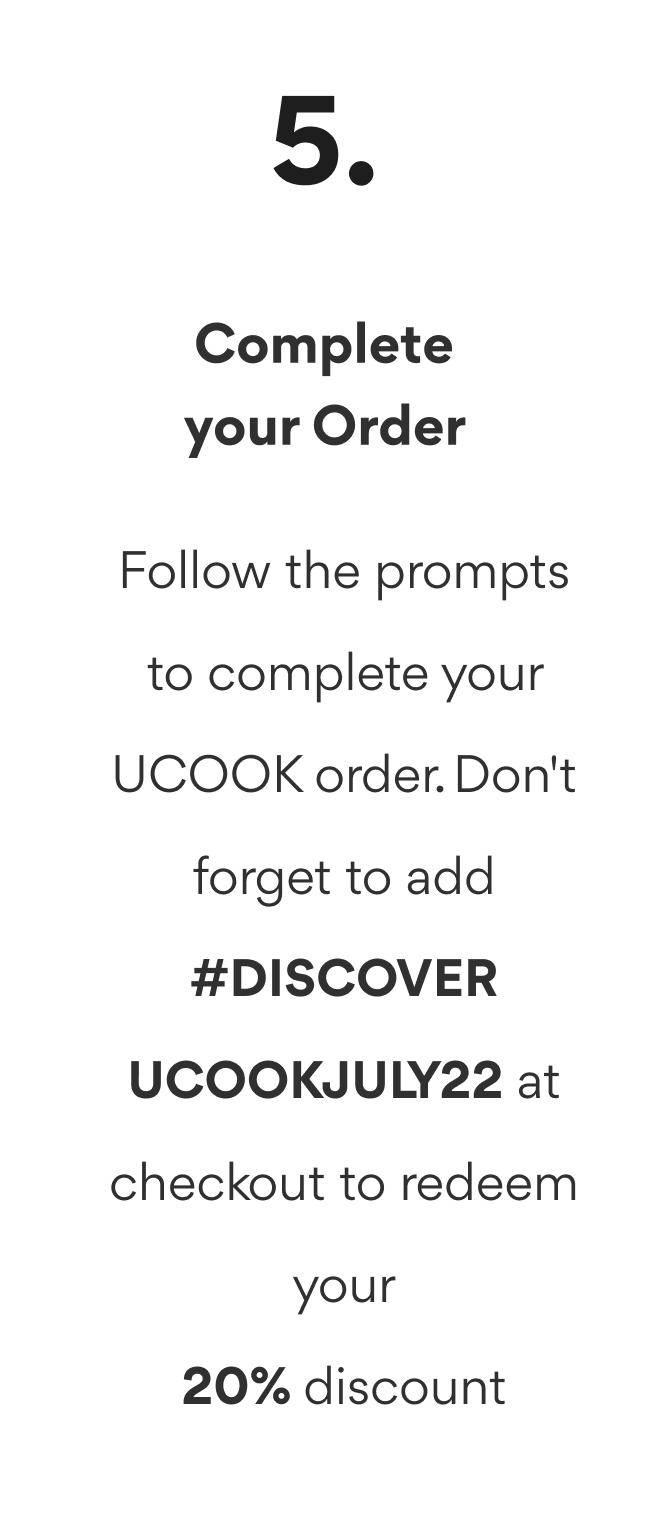 Complete your Order