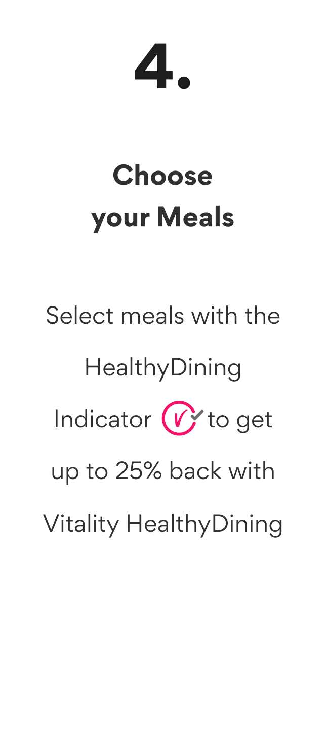 Choose your Meal