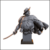 Cesar Chortle Bust