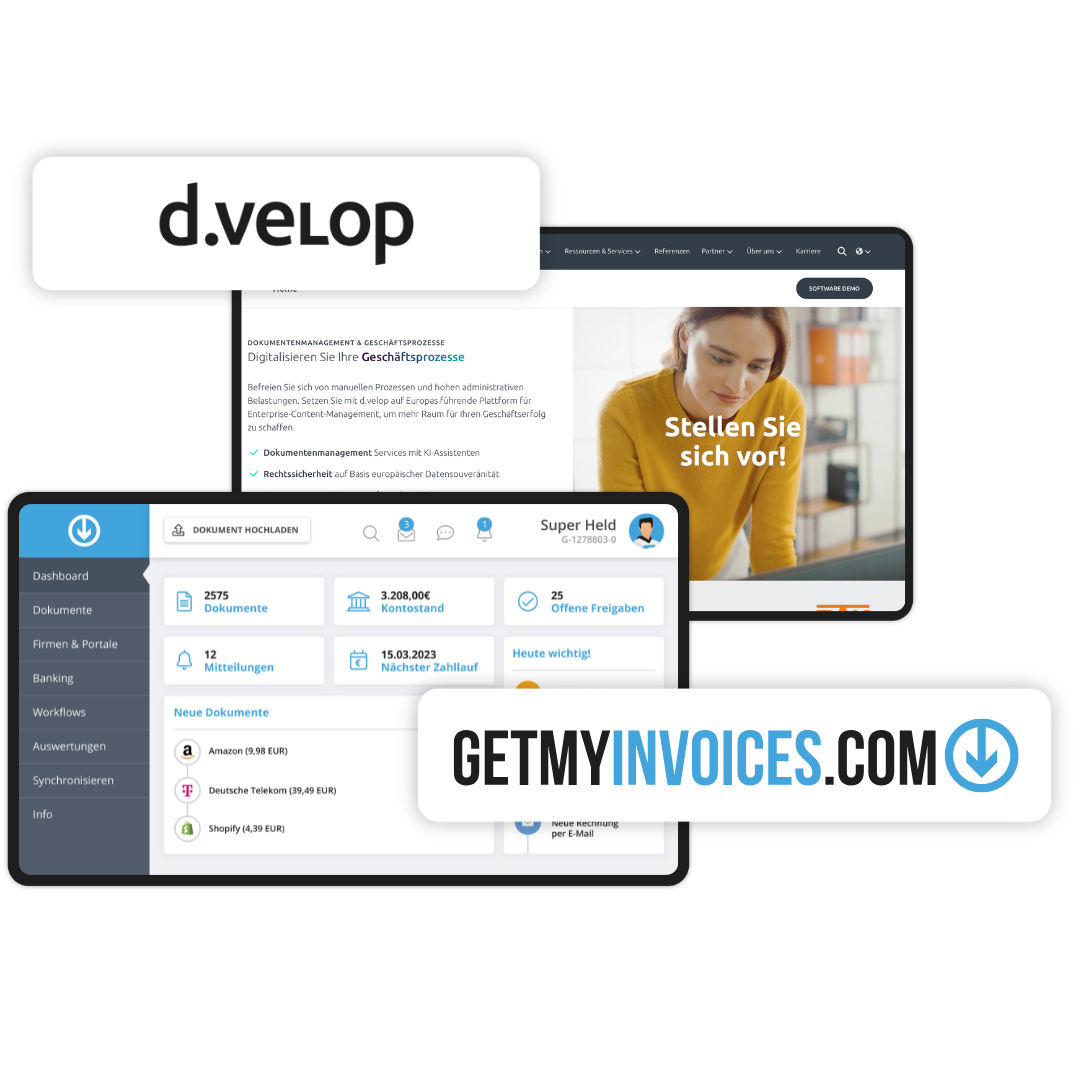 d.velop und GetMyInvoices