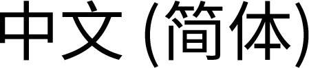 中文 (简体)