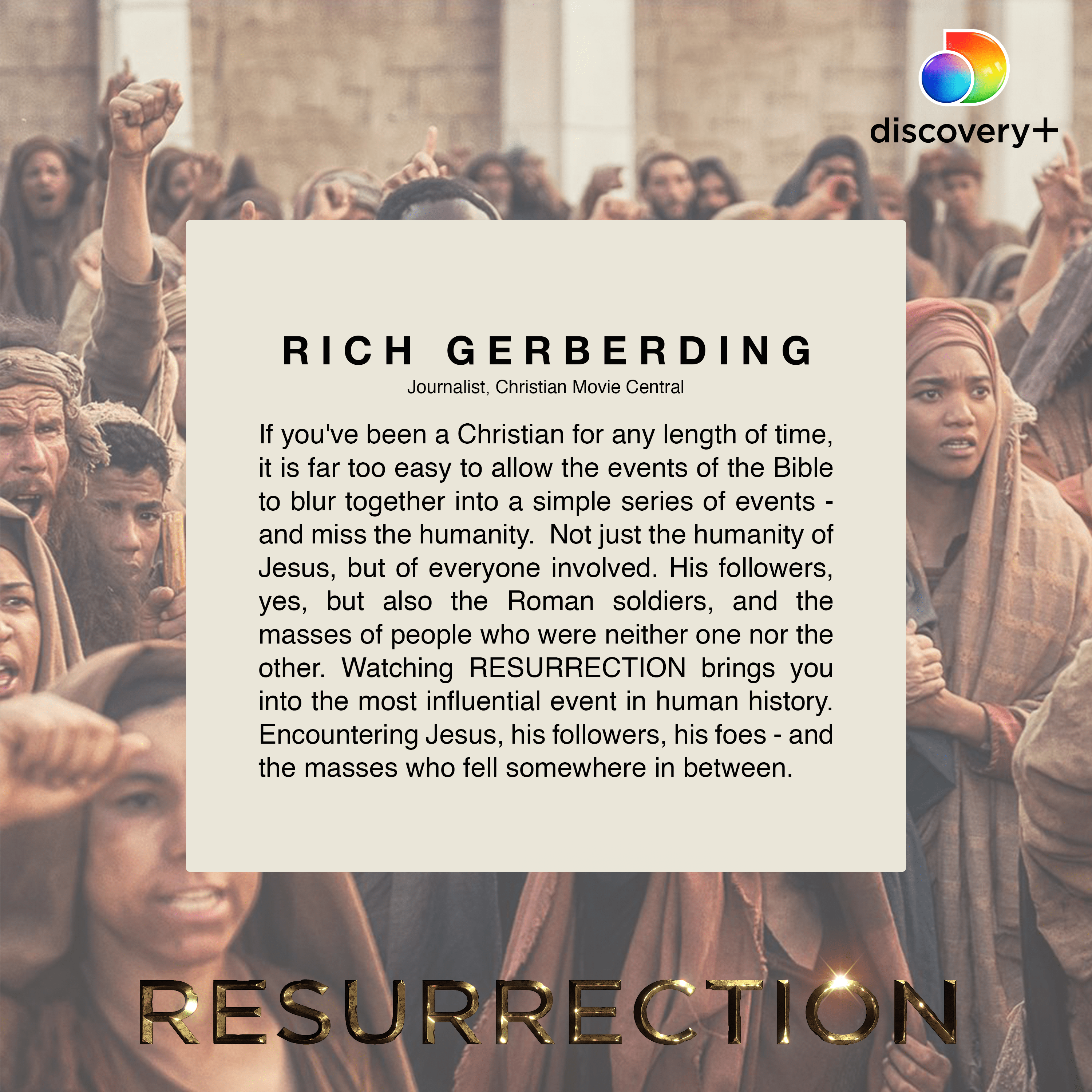 Rich Gerberding about Resurrection