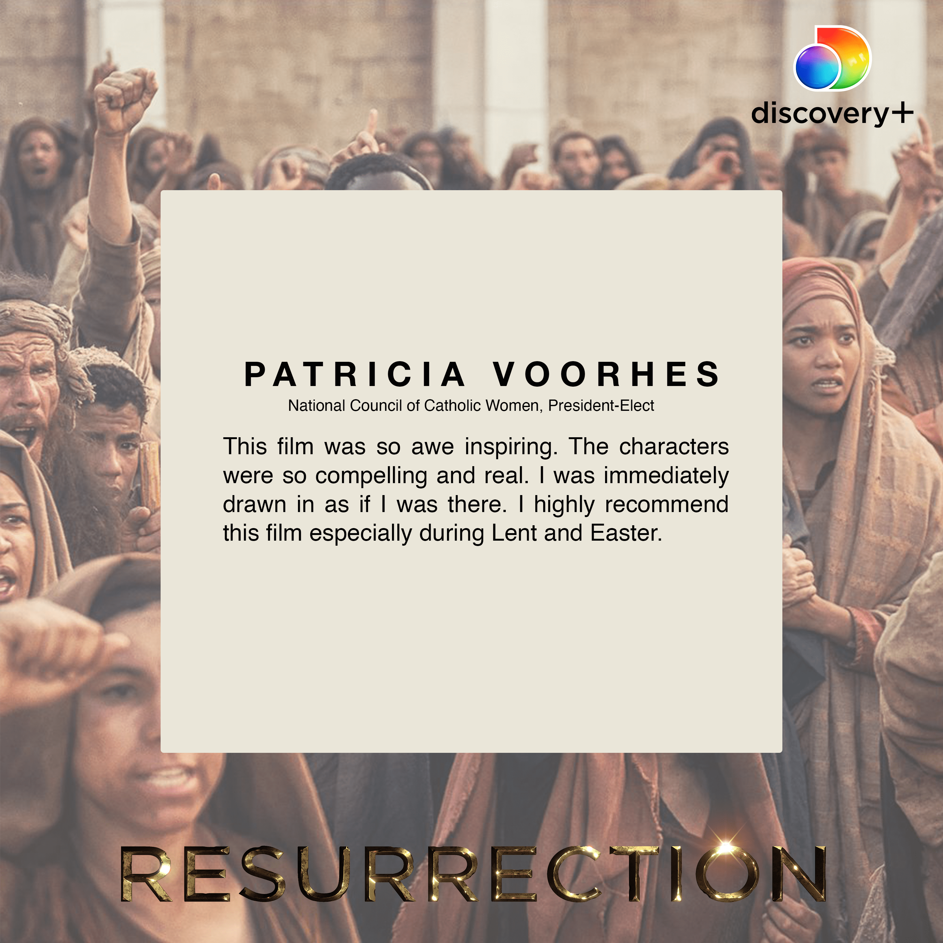 Patricia Voorhes about Resurrection
