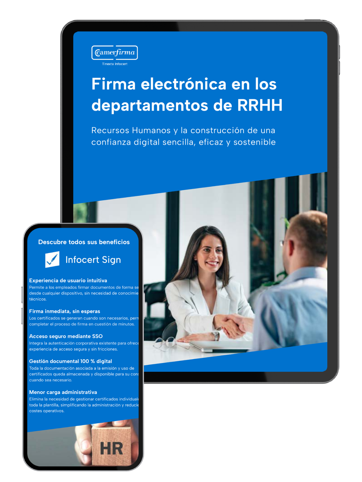 Portada del ebook Firma electrónica en los departamentos de RRHH
