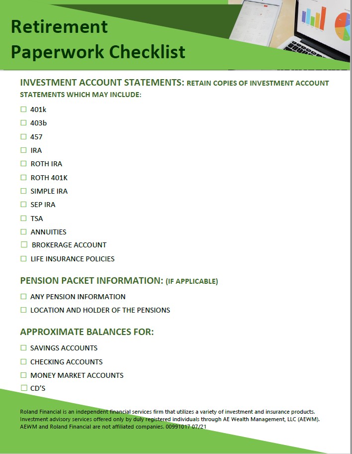 Retirement Budget Worksheet