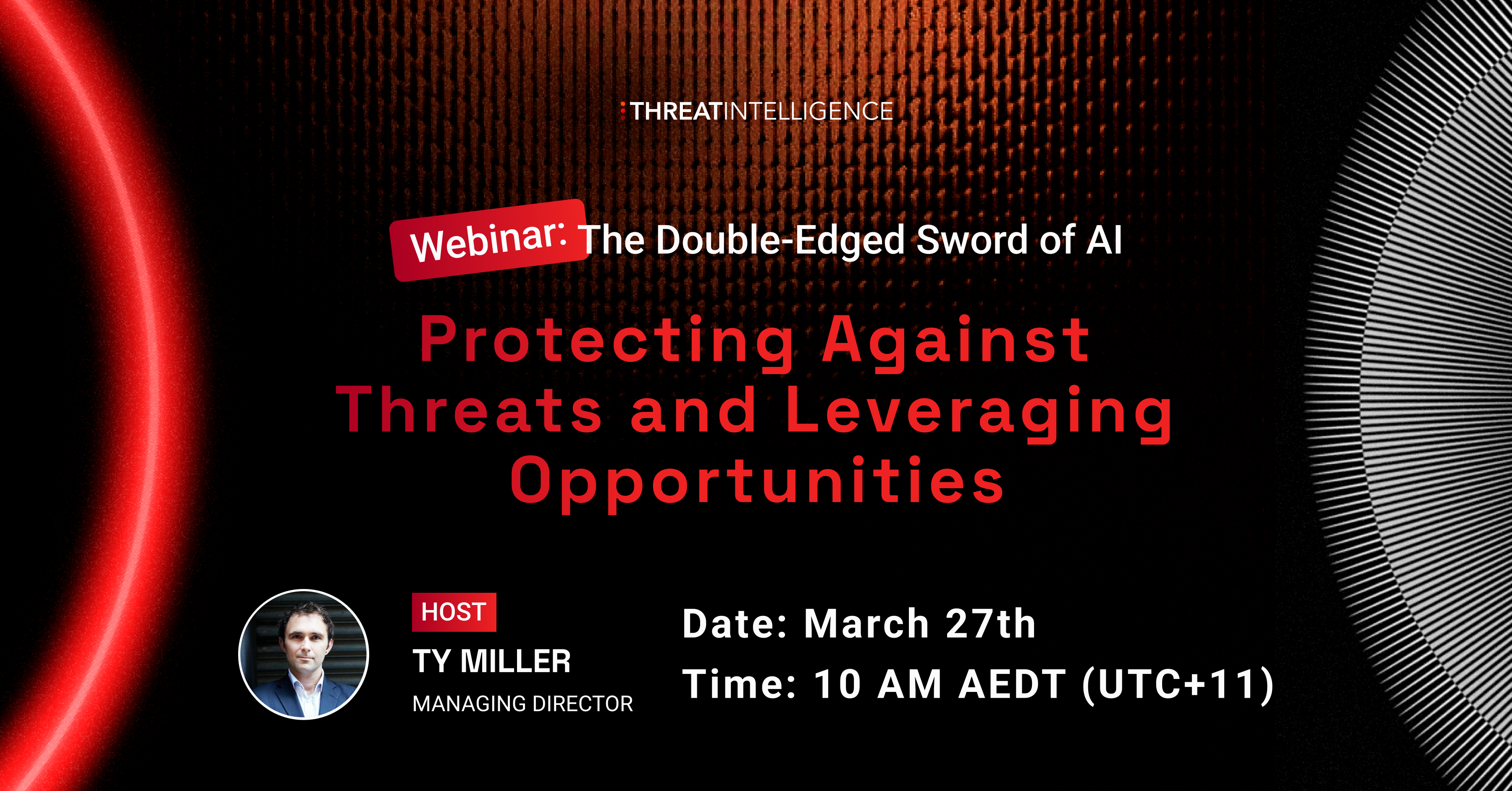 Webinar - AI and Cybersecurity by Threat Intelligence