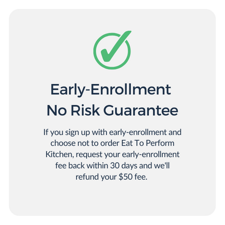 Early-Enrollment No Risk Guarantee