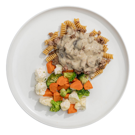 MUSHROOM STROGANOFF