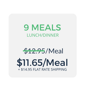 21 Meals = $11.65/Meal
