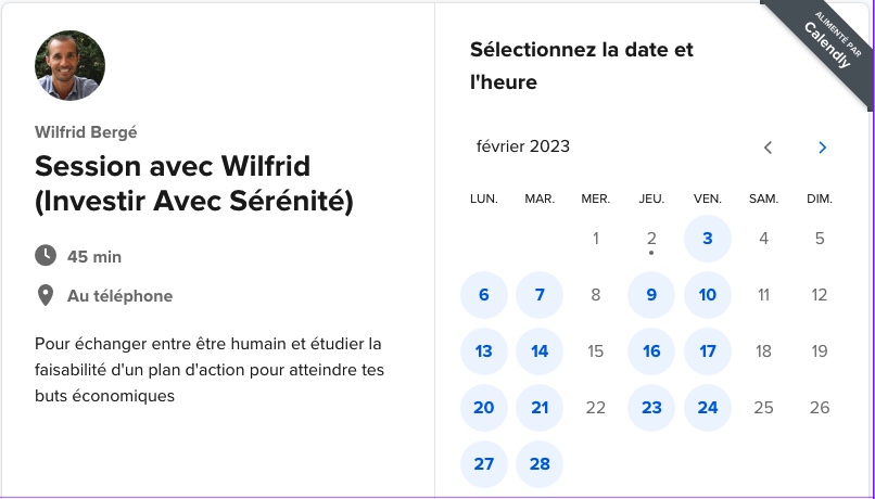 Prendre rendez-vous