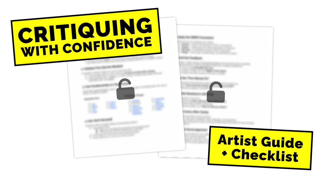 Art critiques checklist preview