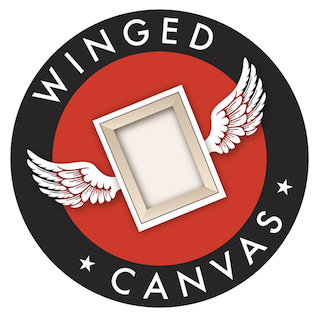 Winged Canvas logo