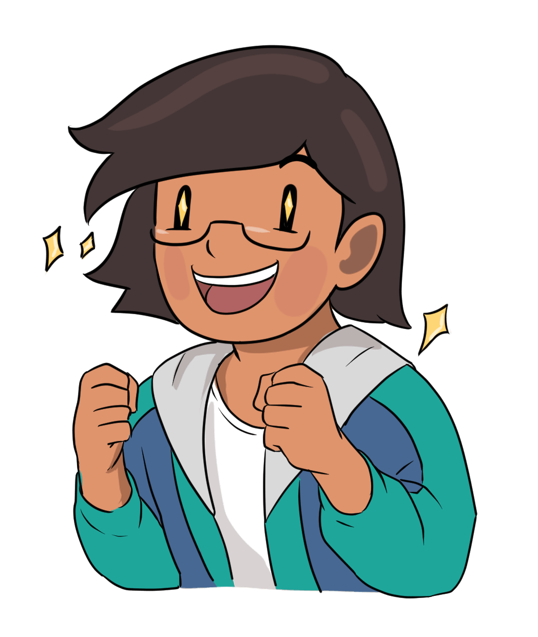 Iggy avatar with sparkles