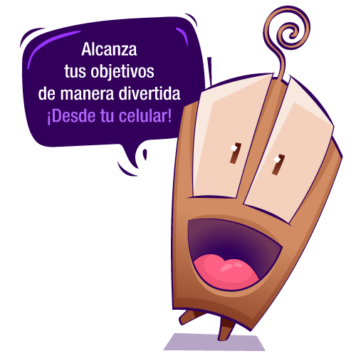 Alcanza tus objetivos de manera divertida desde tu celular