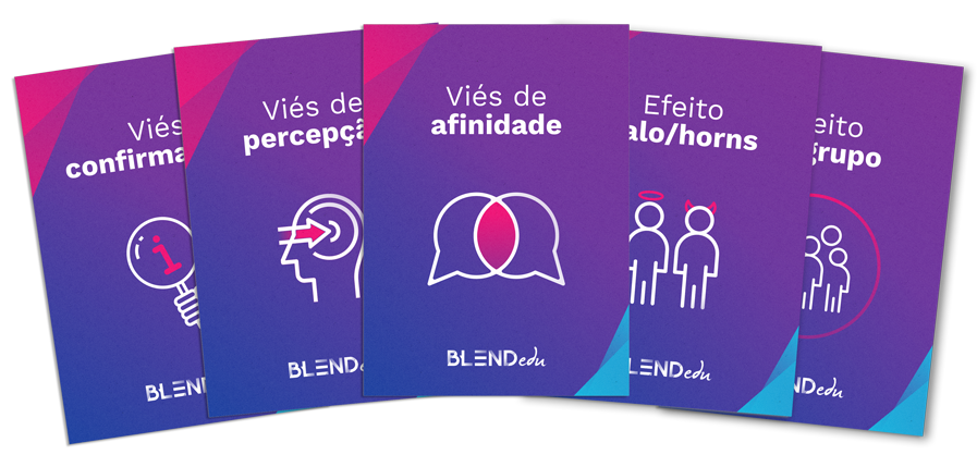 Conheça os 5 principais tipos de vieses inconscientes e baixe cards com ...