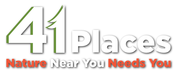 41 Places logo - nature near you needs you.
