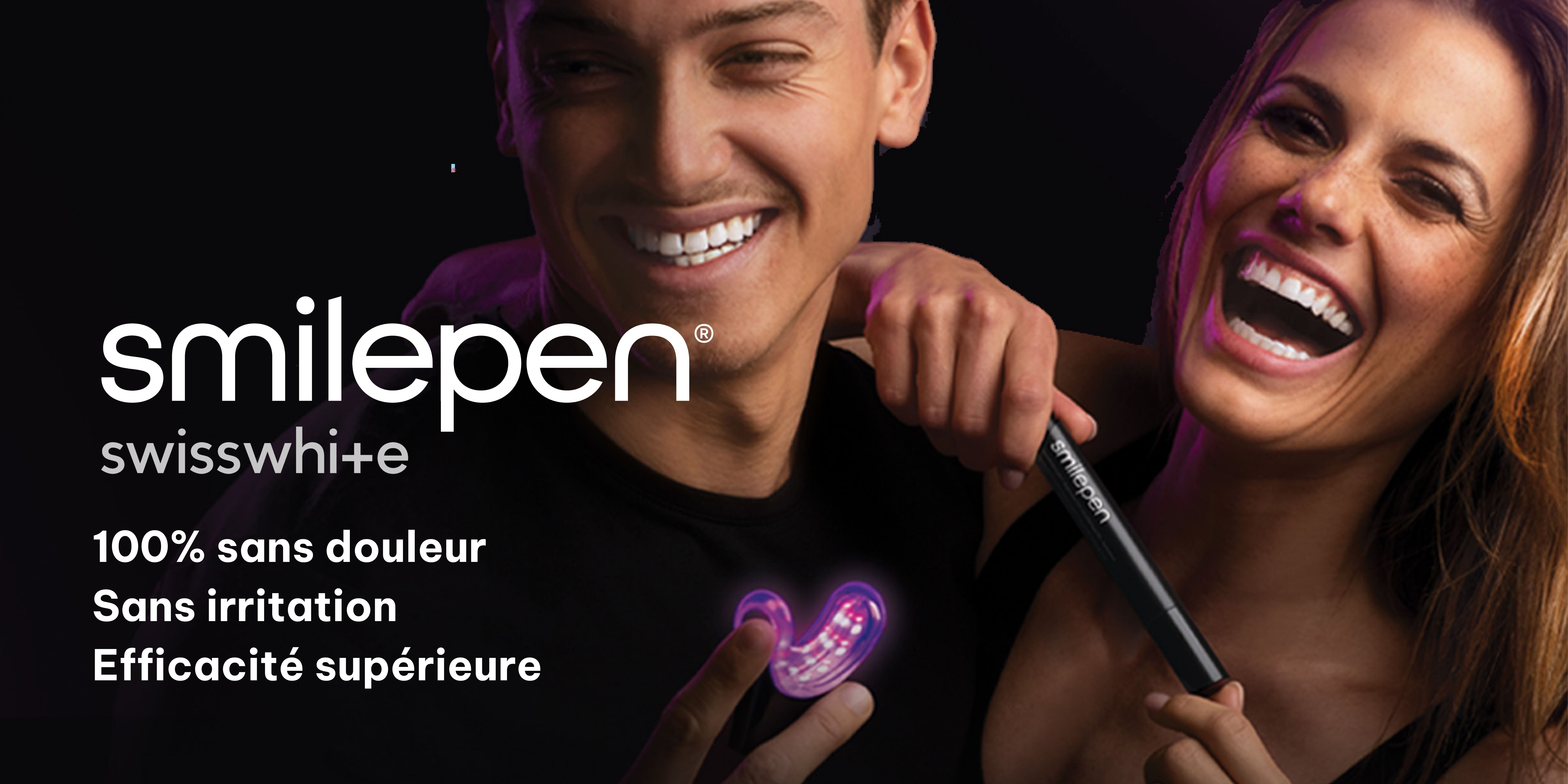 Smilepen - Blanchiment à la maison au PAP sans douleur