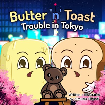 Butter 'n' Toast: Trouble in Tokyo — book cover