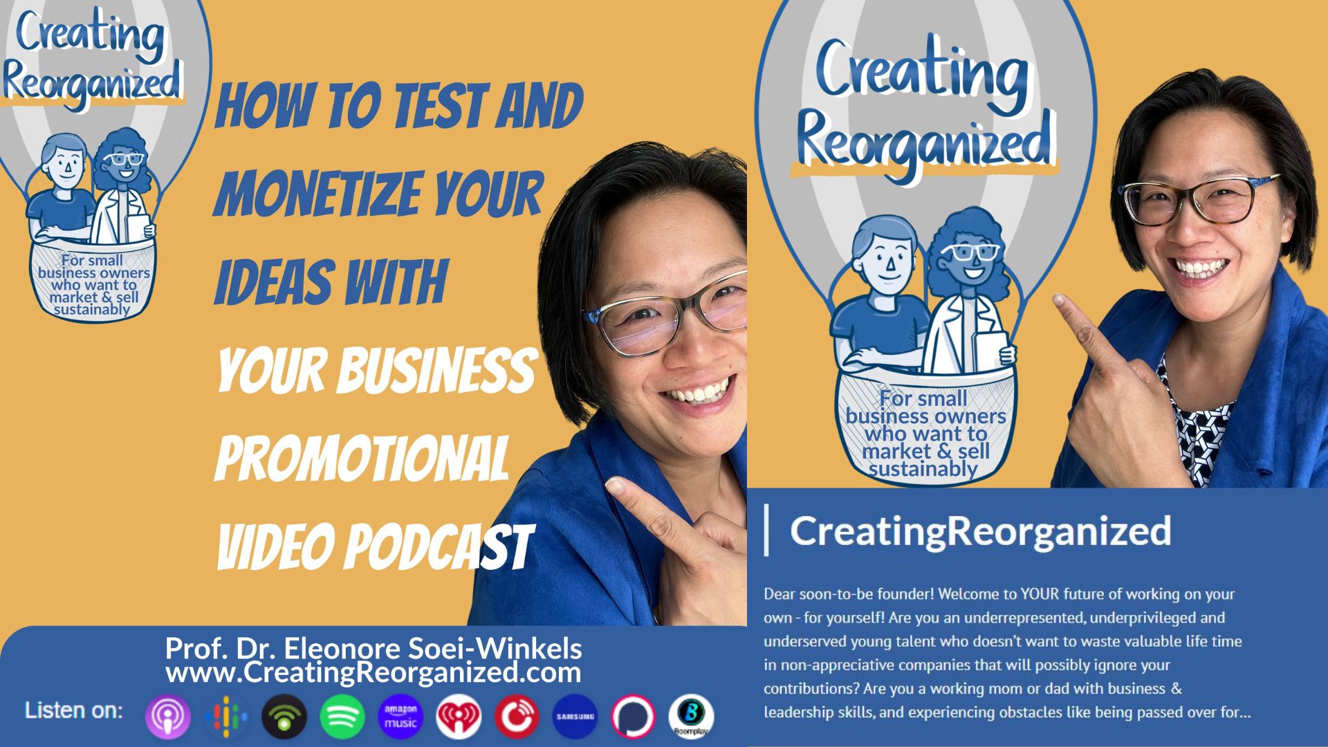 How to test and monetize your ideas with your business promotional video podcast