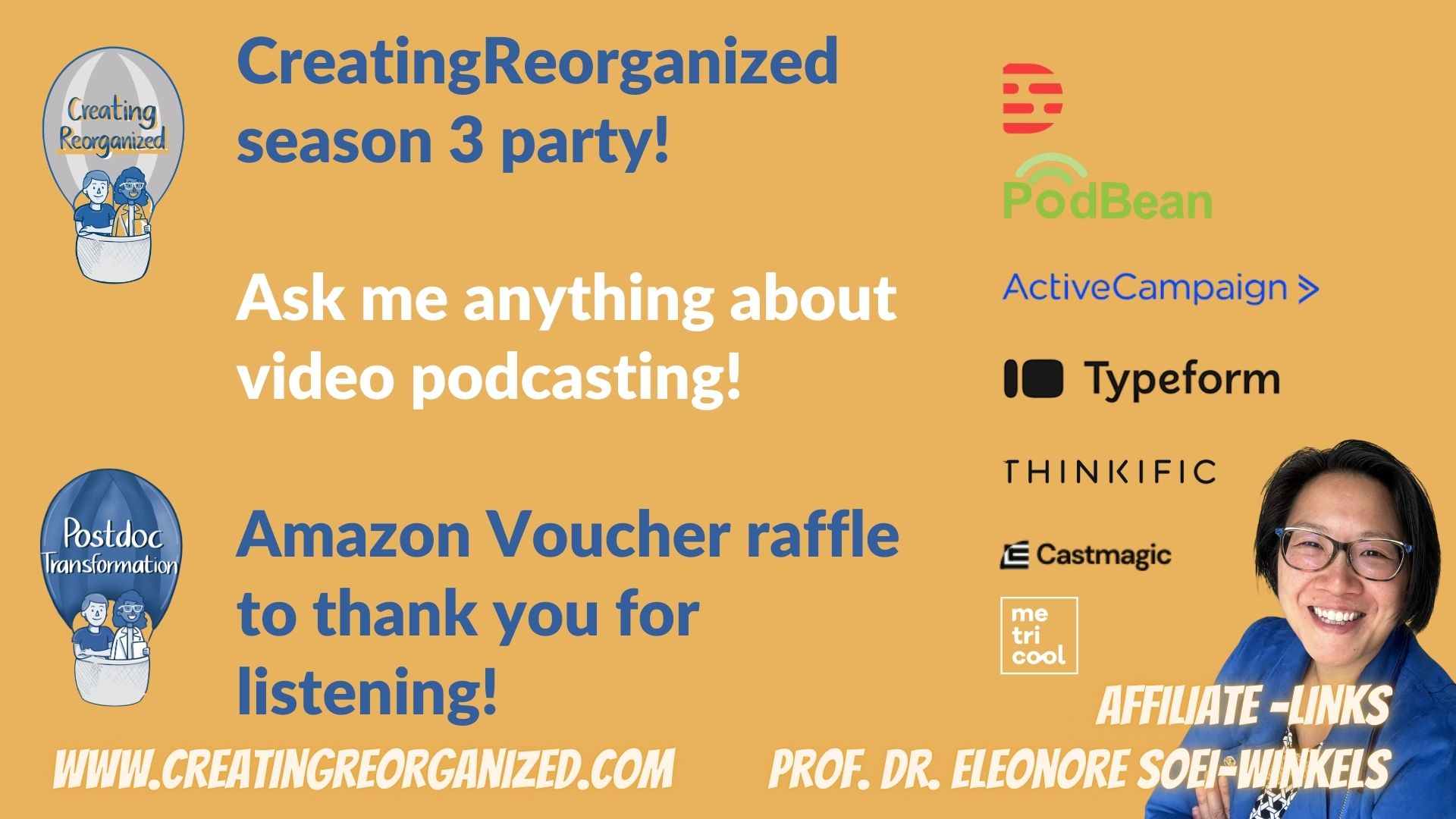 CreatingReorganized season 3 party