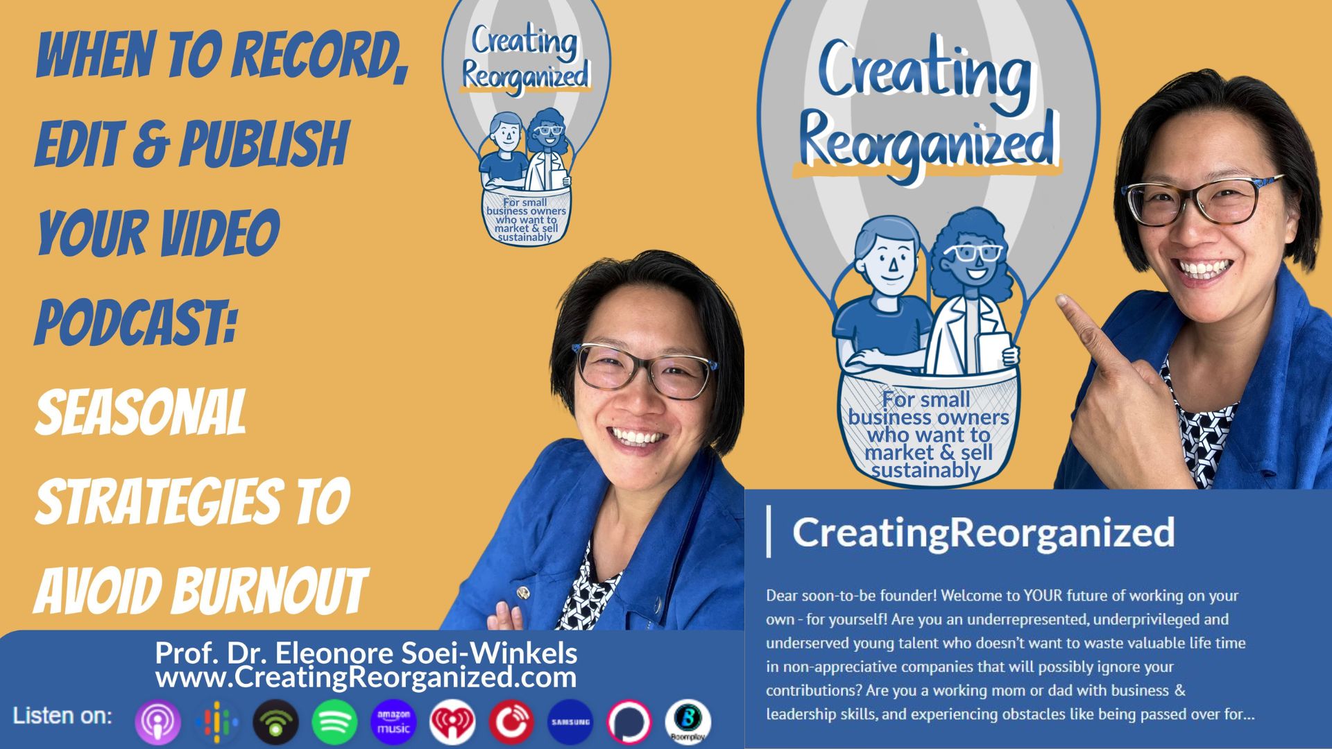 Seasonal video podcast strategies to avoid burnout
