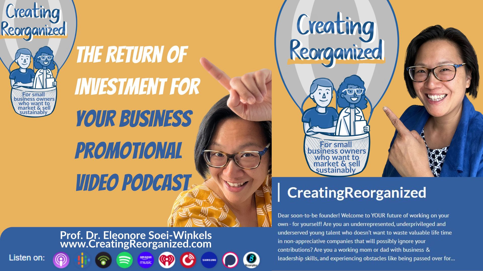 The Return on Investment of your business promotional video podcast