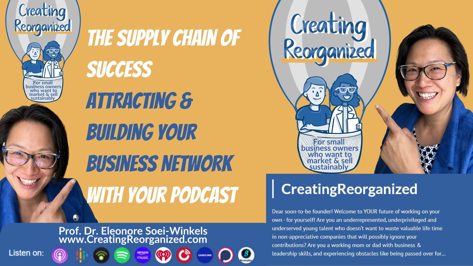 The supply chain of success - attracting and building your business network with your podcast