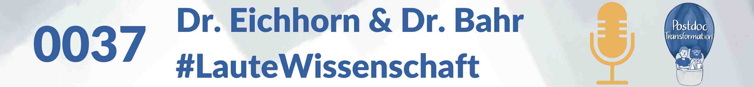 Dr. Kristin Eichhorn & Dr. Amrei Bahr #Laute Wissenschaft