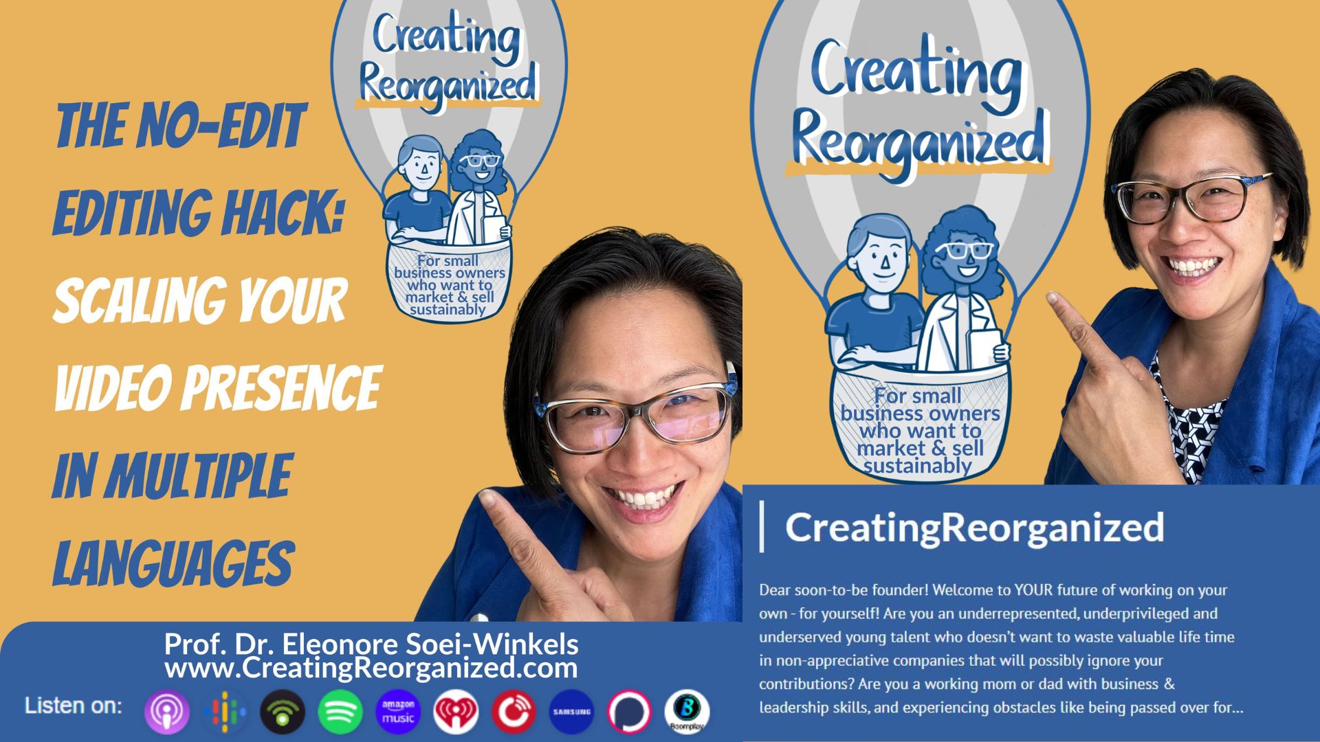 The ROI of Human Connection - Why Your Business Needs a Video Podcast with your face and voice - Not an AI Avatar_CreatingReorganized