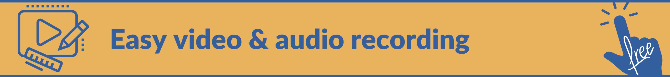 Descript for easing video and audio recording and editing