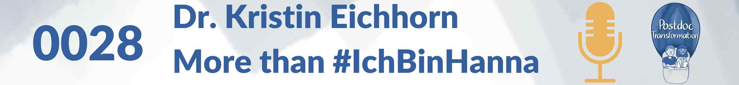 Dr. Kristin Eichhorn, More than #IchBinHanna