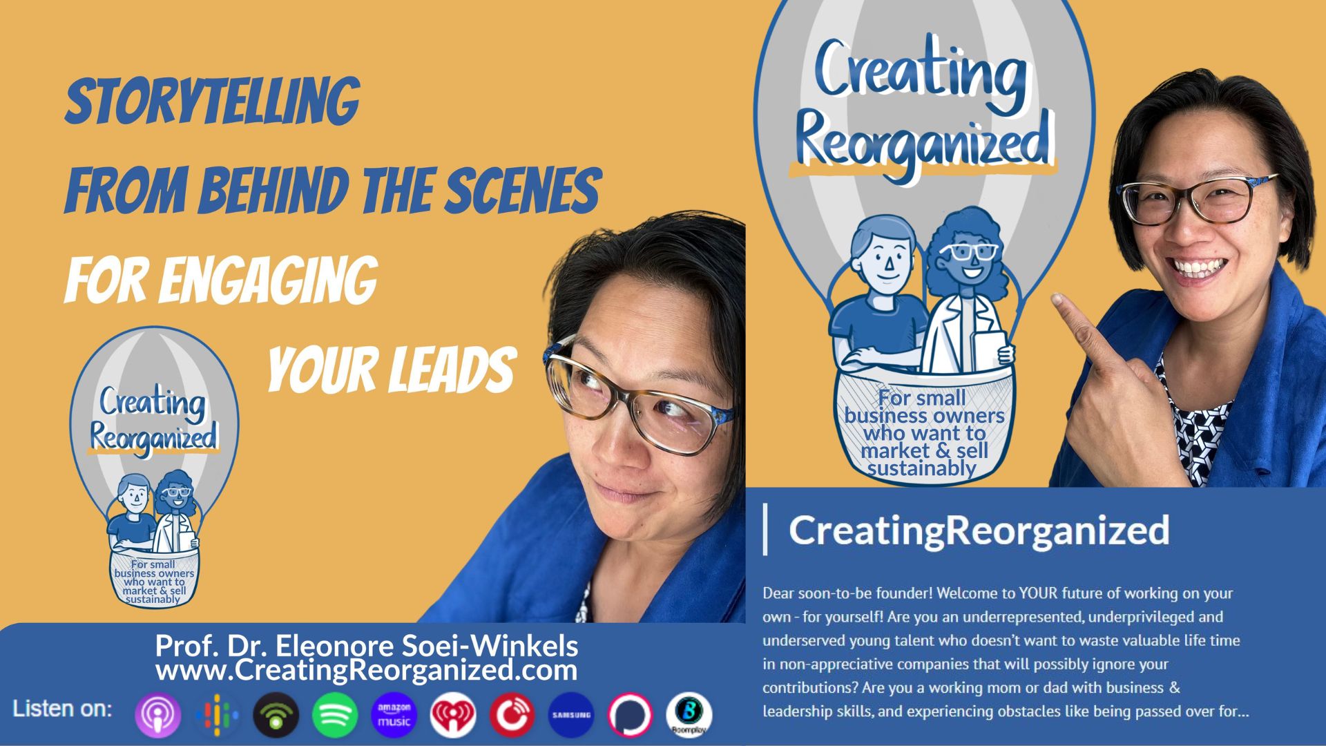 Storytelling from behind the scenes for engaing your leads