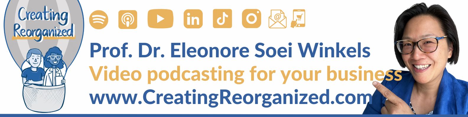 Prof. Dr. Eleonore Soei-Winkels video podcasting for your business