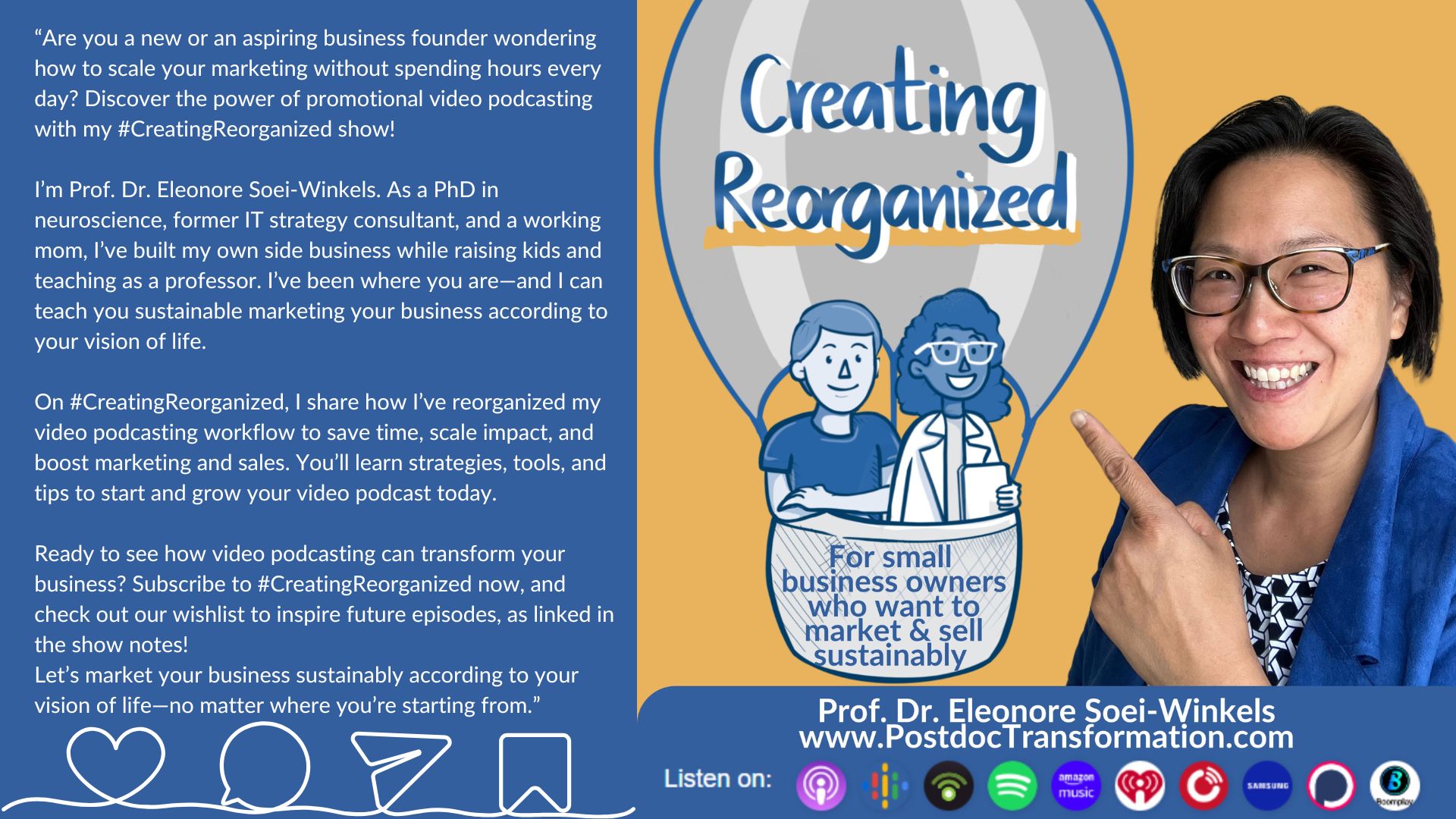 CreatingReorganized - video podcasting for your business
