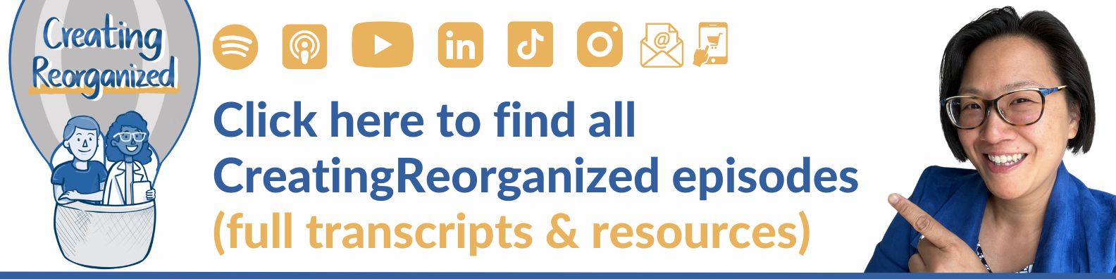 Click here to find all CreatingReorganized episodes