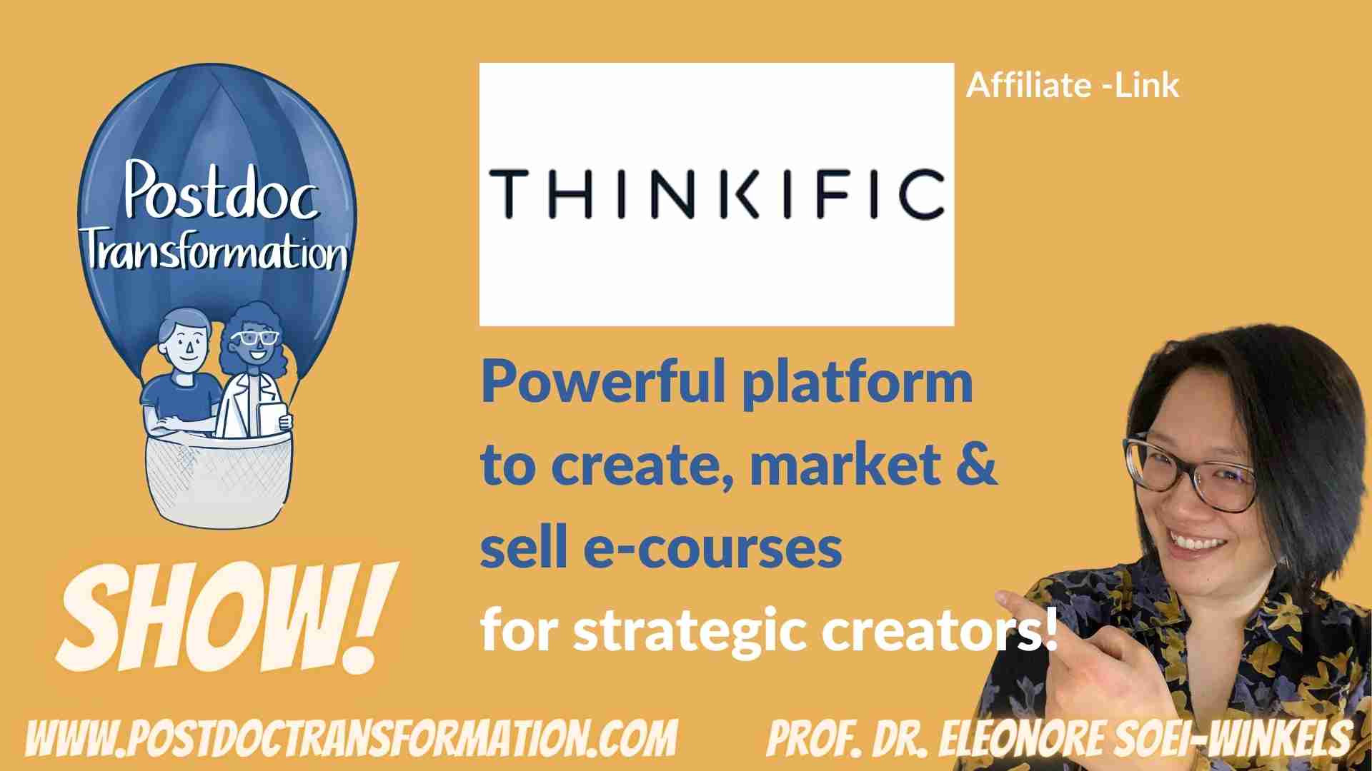 Thinkific: Powerful platform to create, market & sell e-courses for strategic creators
