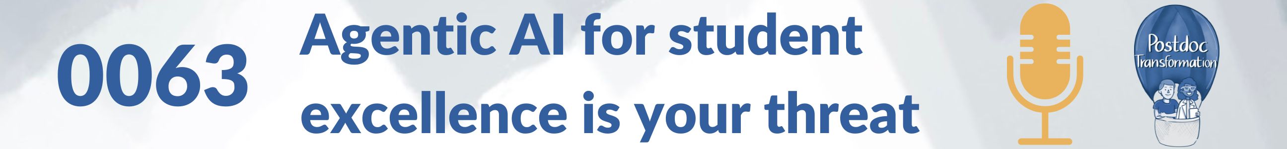 Agentic AI for student excellence is your threat