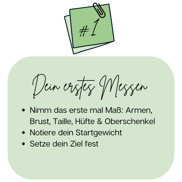 Dein erstes Messen