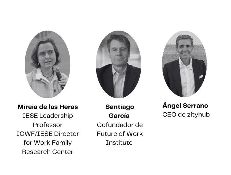 mireia de las heras, iese professor, santiago garcia, future of work, angel serrano, ceo zityhub