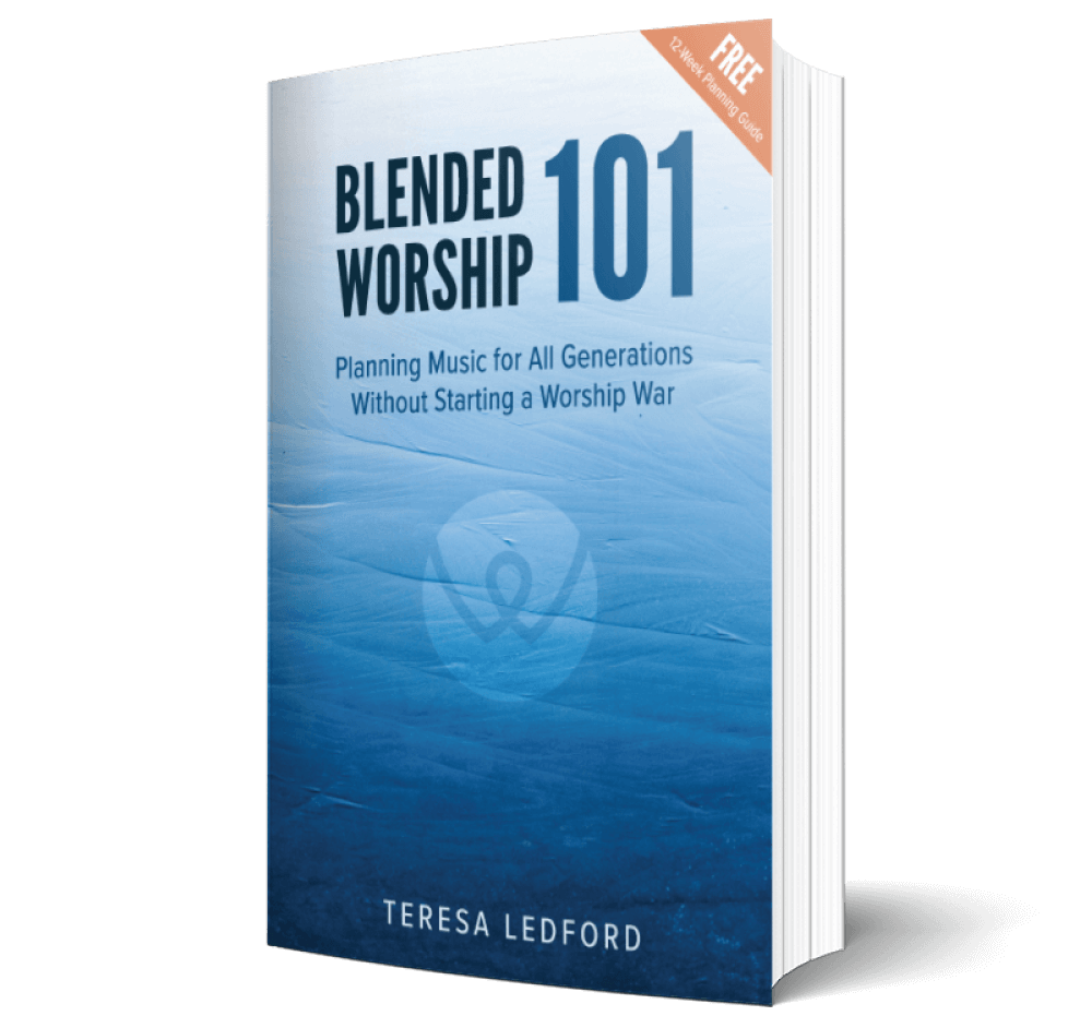Blended Worship 101 book cover