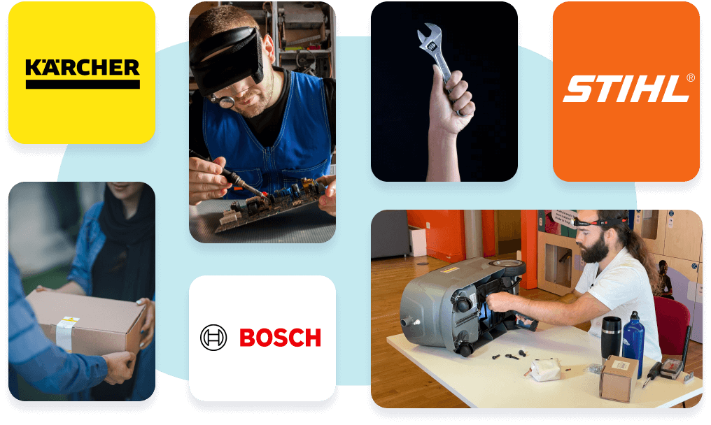 Supply chain images and logos