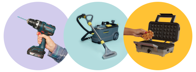 Useful items for cleaning, DIY and more